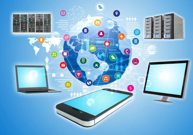 數字時代的互聯(lián)工具 智能手機、計算機與應用軟件服務